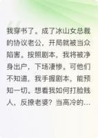 穿书后我拒当舔狗反撩冰山总裁